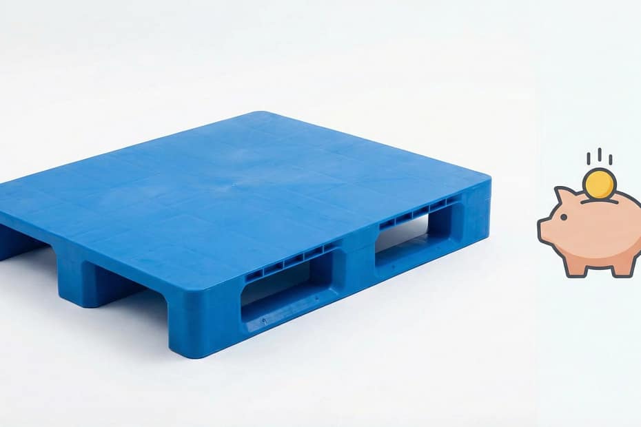 Illustrazione isometrica di un centro logistico operativo con camion alle baie di carico, operatori al lavoro e gestione merce per logistica conto terzi.